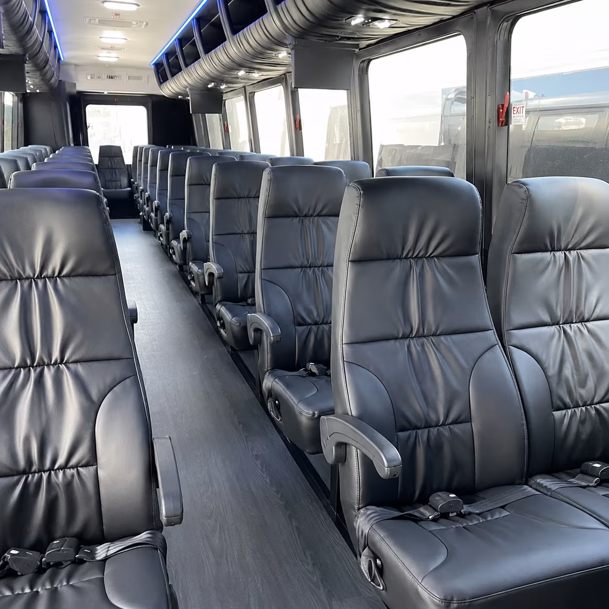 las cruces charter bus interior 2